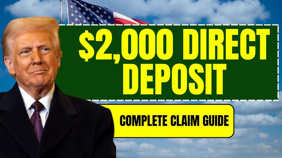 IRS Confirms $2,000 December 2025 Direct Deposit: Eligibility Rules, Payment Timeline, and Complete Claim Guide